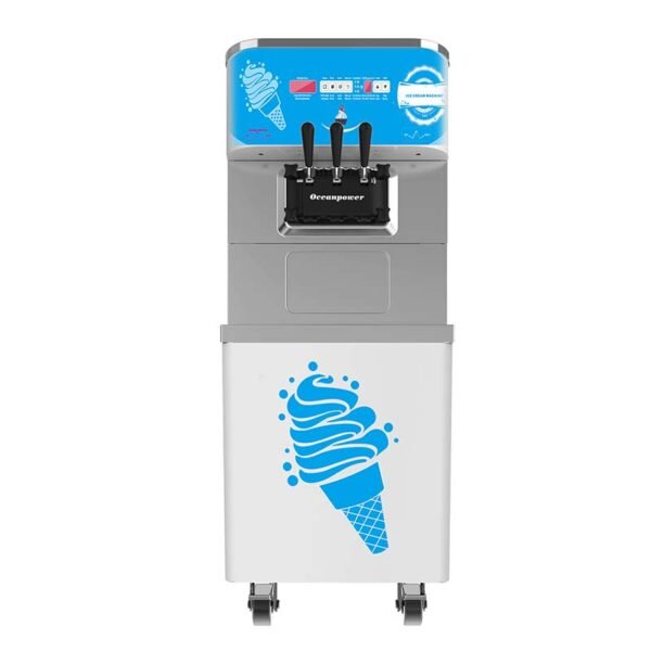 Soft Serve Ice Cream Machine Twin Twist Ice Cream Maker OP138