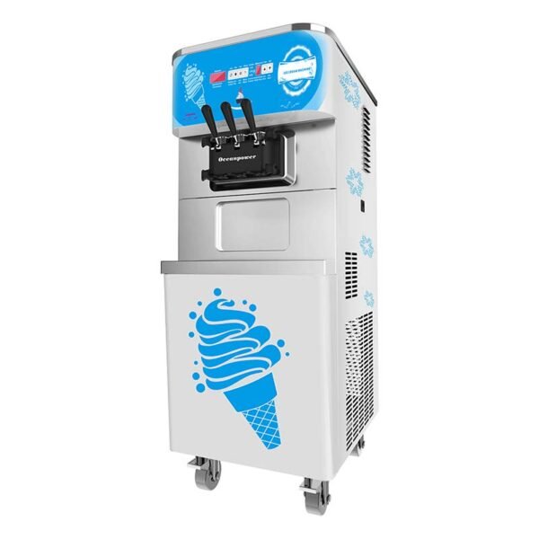 Soft Serve Ice Cream Machine Twin Twist Ice Cream Maker OP138 - Image 2