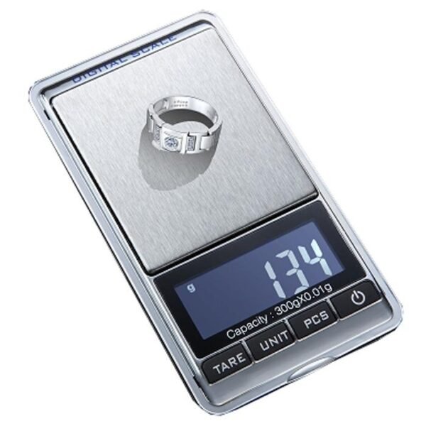 DS-16 300g x 0.01g LCD Mini Digital Jewelry Pocket Scale